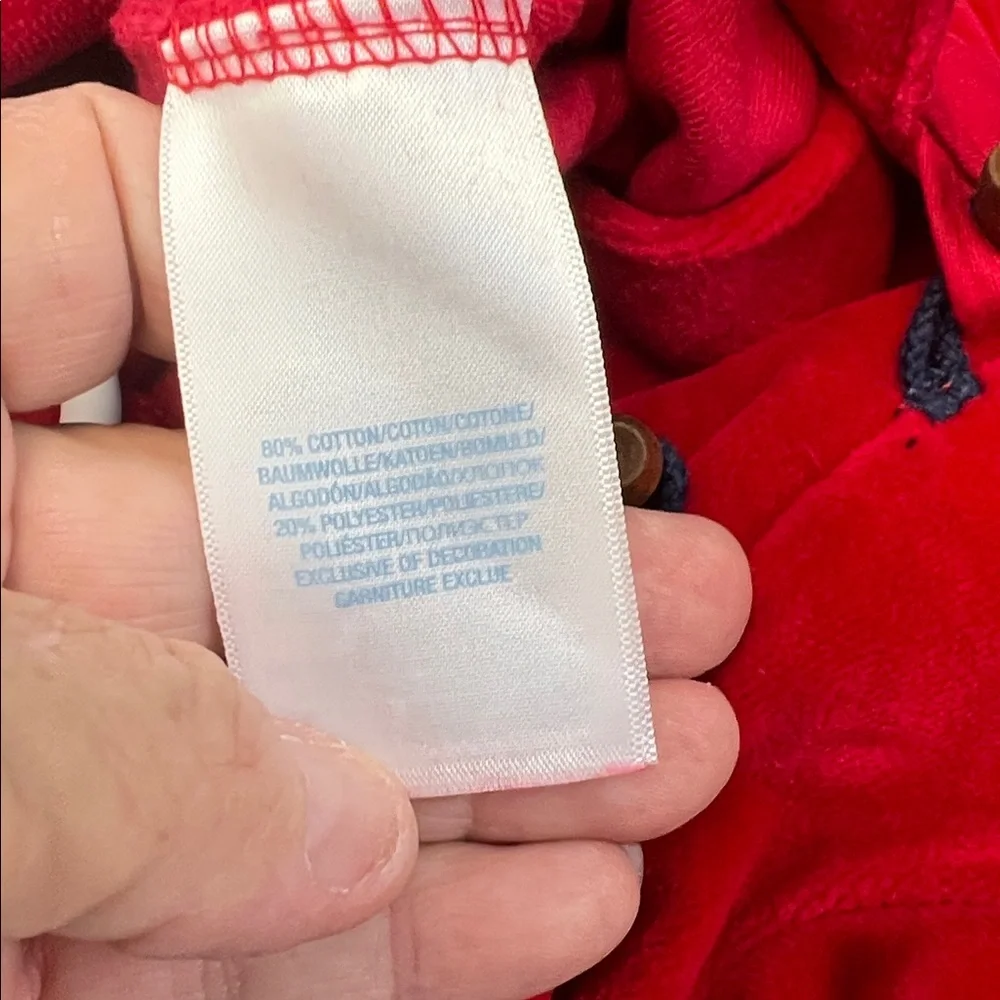Baby Ralph‎ Lauren Vibrant Red romper